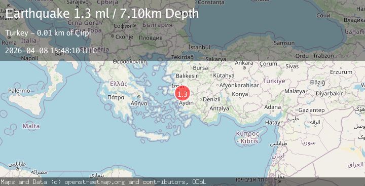 Map of WESTERN TURKEY