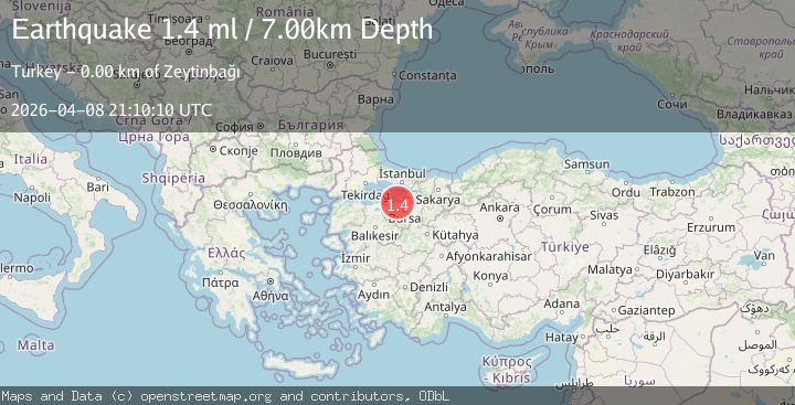 Map of WESTERN TURKEY
