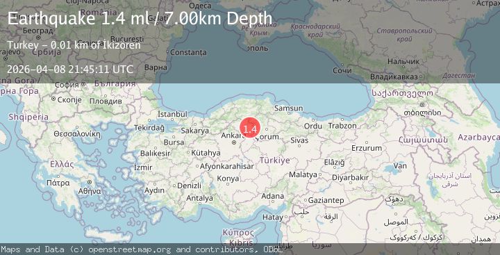 Map of CENTRAL TURKEY