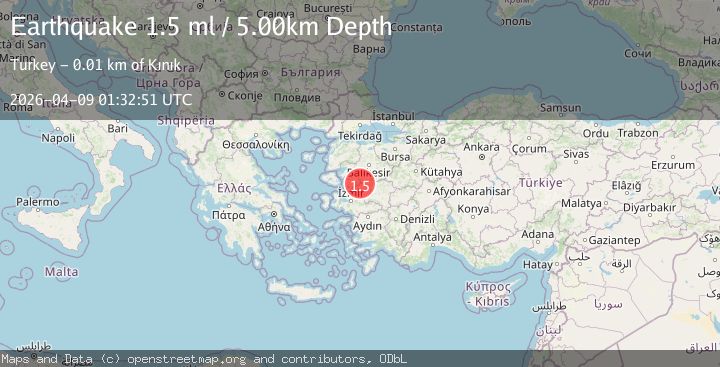 Map of WESTERN TURKEY