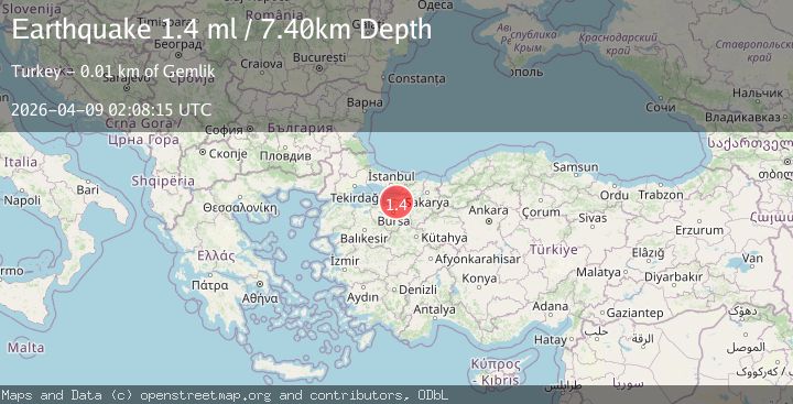 Map of WESTERN TURKEY