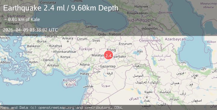 Map of EASTERN TURKEY