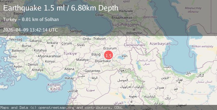 Map of EASTERN TURKEY