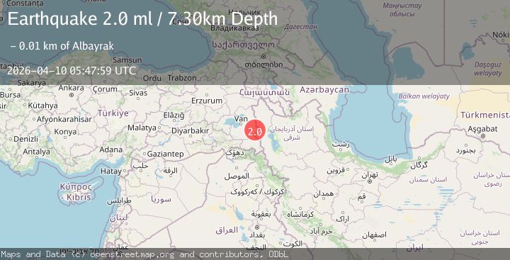 Map of TURKEY-IRAN BORDER REGION