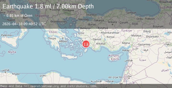 Map of WESTERN TURKEY
