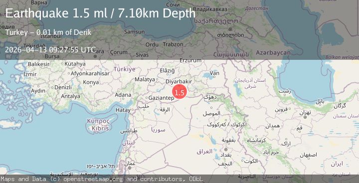 Map of EASTERN TURKEY