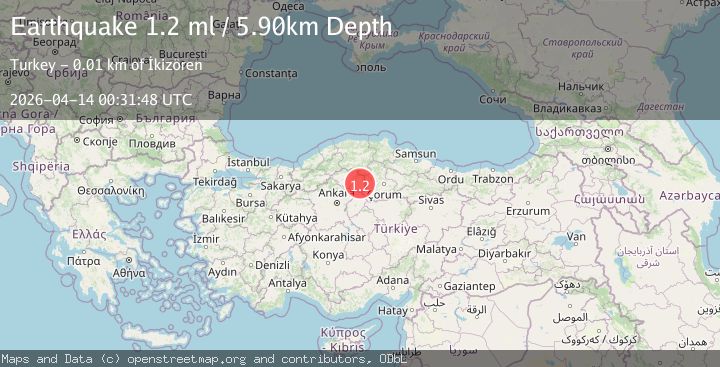 Map of CENTRAL TURKEY