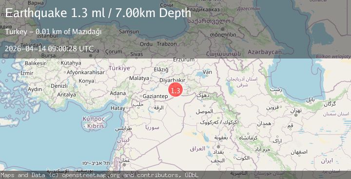 Map of EASTERN TURKEY
