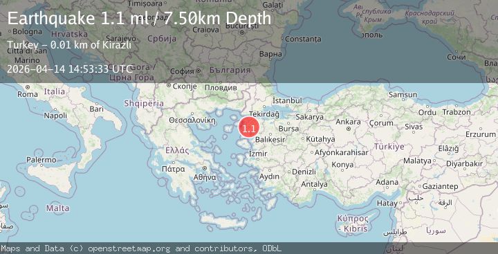 Map of WESTERN TURKEY