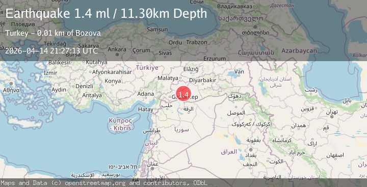 Map of EASTERN TURKEY