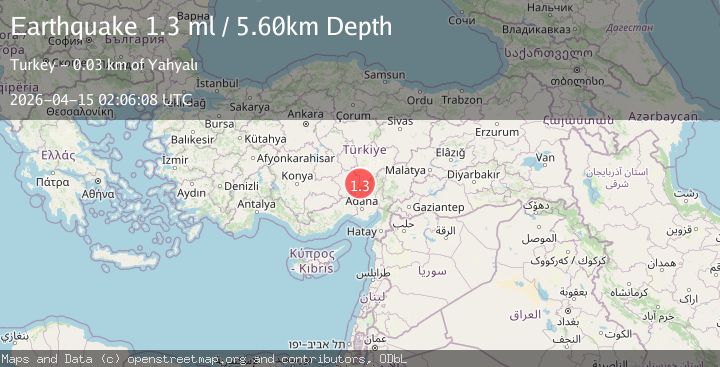 Map of CENTRAL TURKEY