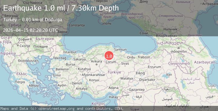 Map of CENTRAL TURKEY