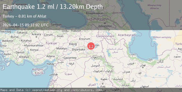 Map of EASTERN TURKEY