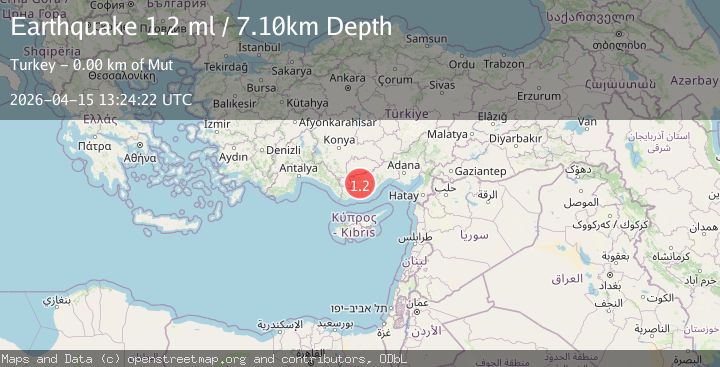 Map of CENTRAL TURKEY
