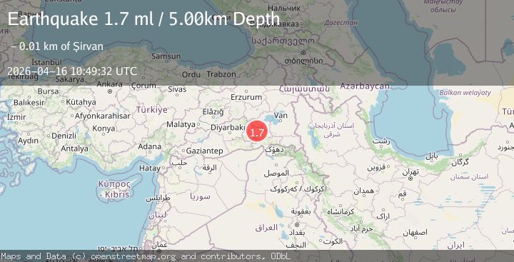 Map of EASTERN TURKEY