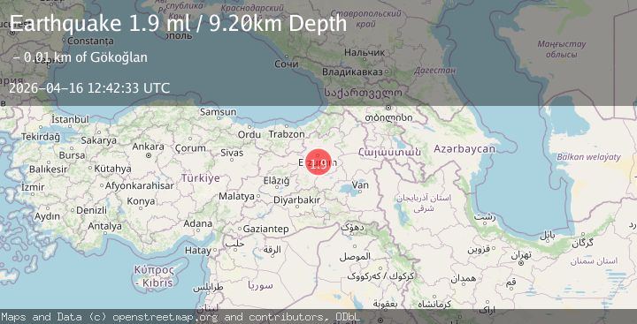 Map of EASTERN TURKEY