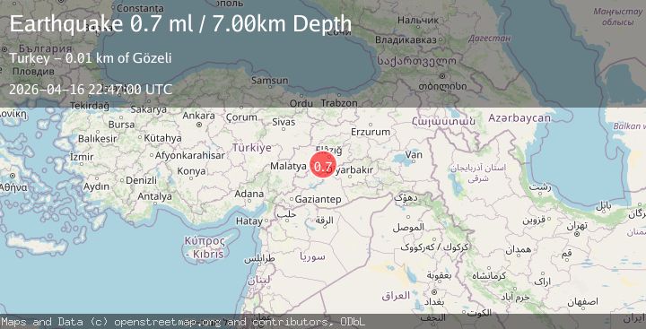Map of EASTERN TURKEY