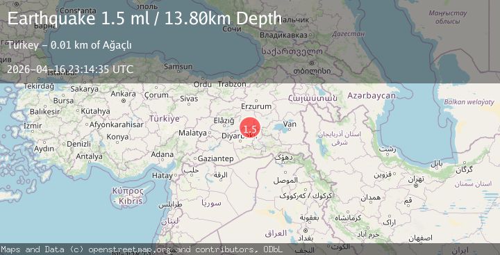 Map of EASTERN TURKEY