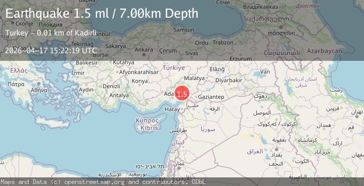 Map of CENTRAL TURKEY