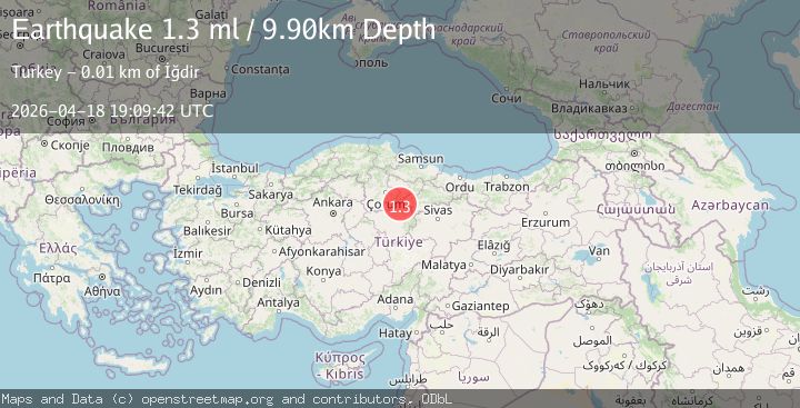 Map of CENTRAL TURKEY