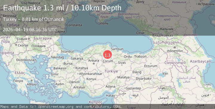 Map of CENTRAL TURKEY