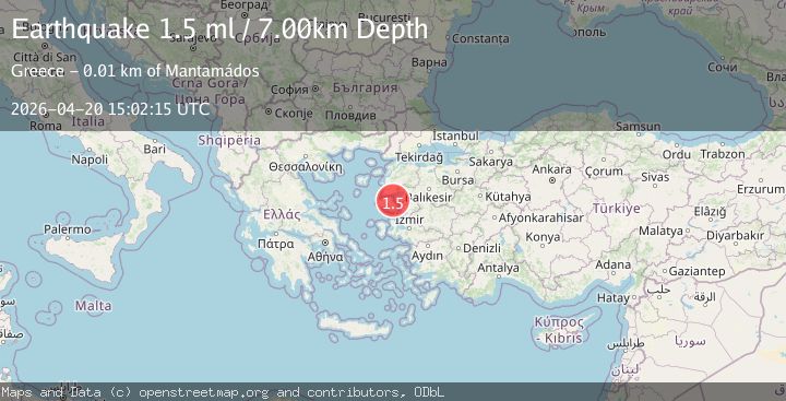 Map of NEAR THE COAST OF WESTERN TURKEY