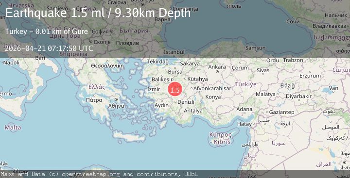 Map of WESTERN TURKEY