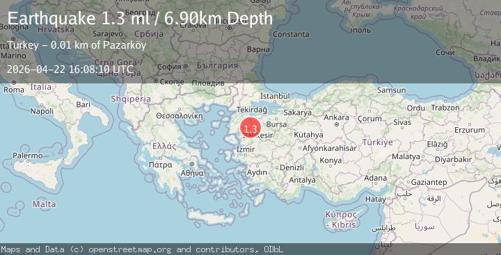Map of WESTERN TURKEY