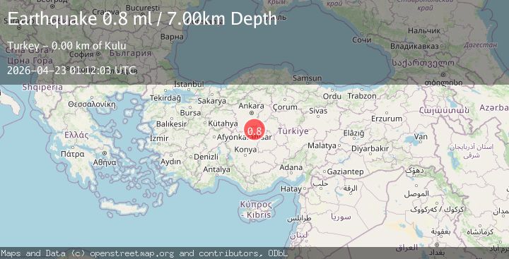 Map of CENTRAL TURKEY