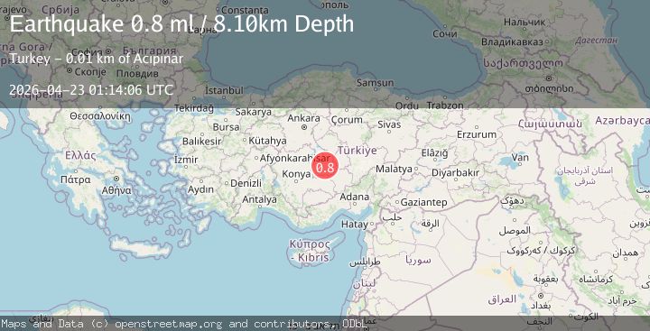 Map of CENTRAL TURKEY