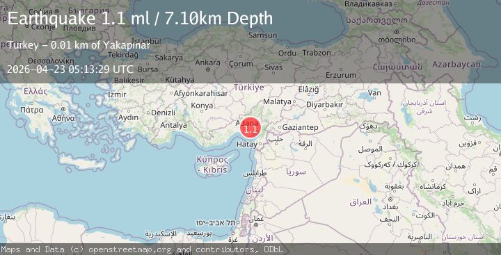 Map of CENTRAL TURKEY