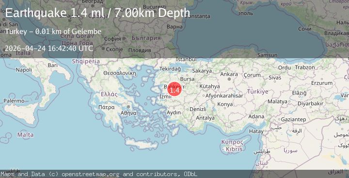 Map of WESTERN TURKEY