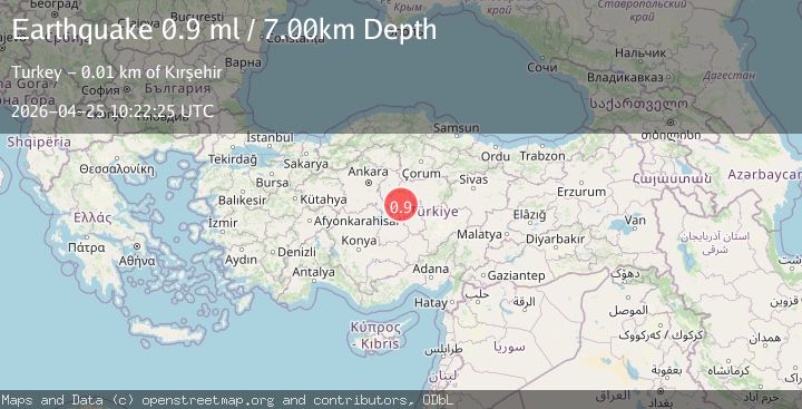 Map of CENTRAL TURKEY