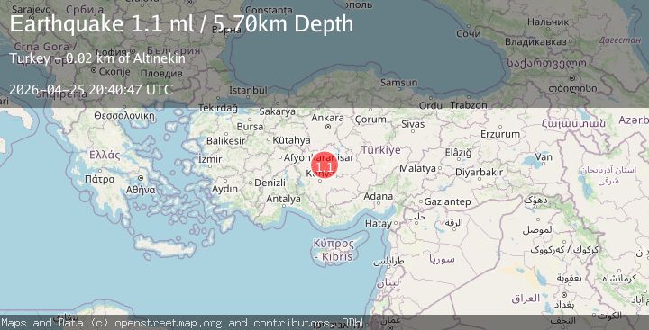 Map of CENTRAL TURKEY