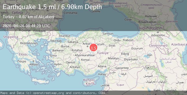 Map of CENTRAL TURKEY