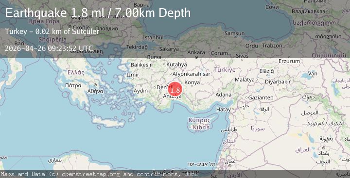 Map of WESTERN TURKEY