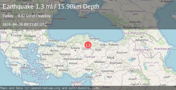Map of CENTRAL TURKEY