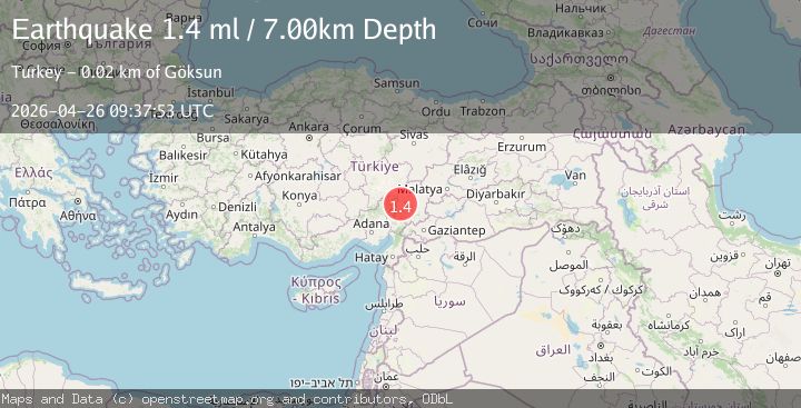 Map of CENTRAL TURKEY