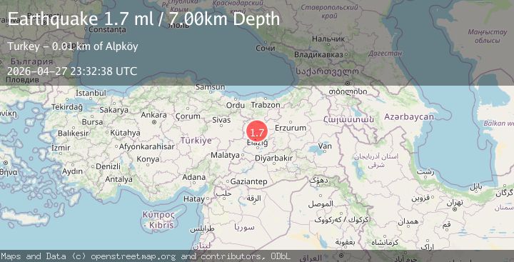 Map of EASTERN TURKEY