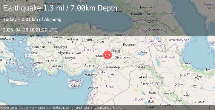 Map of EASTERN TURKEY