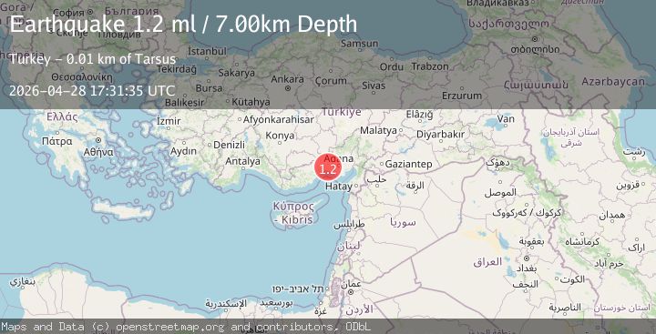 Map of CENTRAL TURKEY