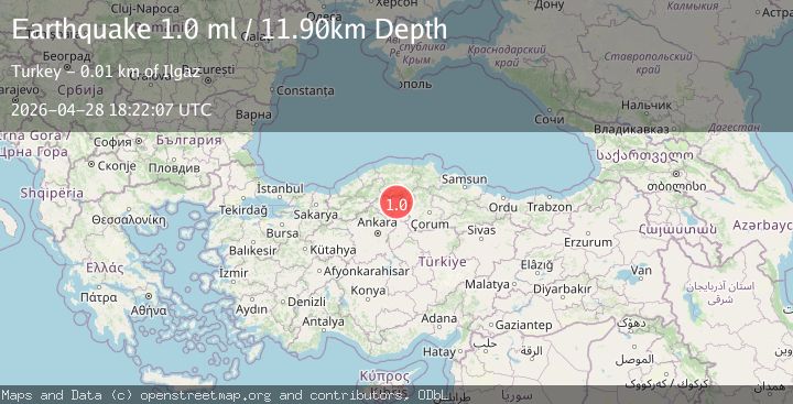 Map of CENTRAL TURKEY