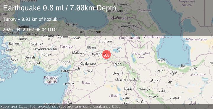 Map of EASTERN TURKEY