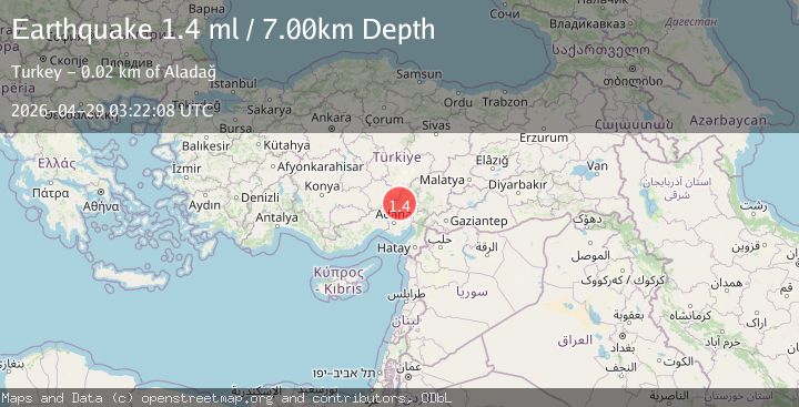 Map of CENTRAL TURKEY