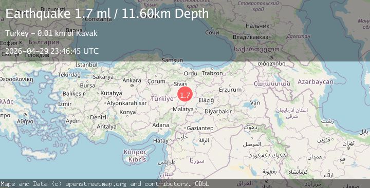 Map of CENTRAL TURKEY