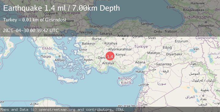 Map of WESTERN TURKEY