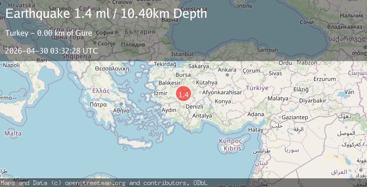 Map of WESTERN TURKEY
