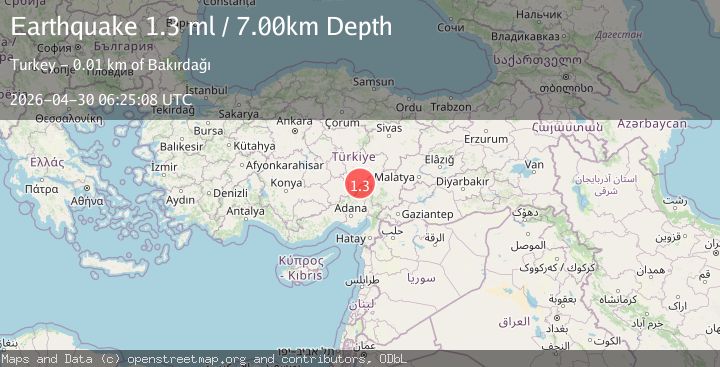 Map of CENTRAL TURKEY