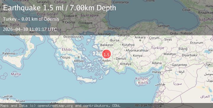 Map of WESTERN TURKEY