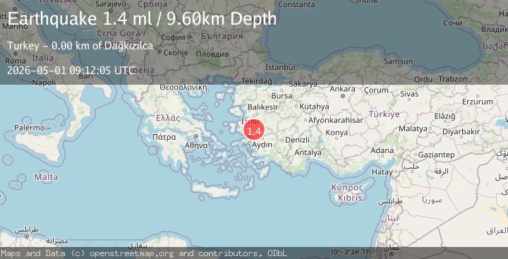 Map of WESTERN TURKEY